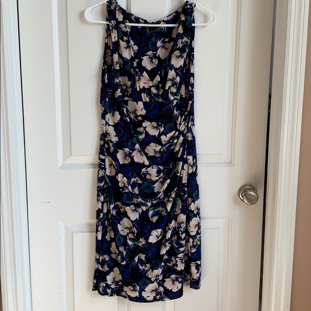 Blue Floral Dress